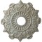 Ekena Millwork Preston Ceiling Medallion (Fits Canopies up to 4"), Hand-Painted Flash Gold, 17 1/2"OD x 4"ID x 1"P CM17PRFLS - alternate 1